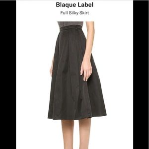 Blaque label full silky skirt
